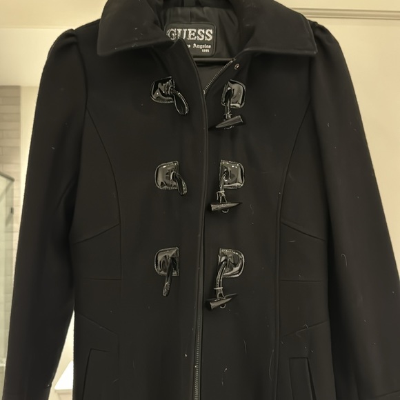 Guess Blue Peacoat Size‎ S - Picture 2 of 9